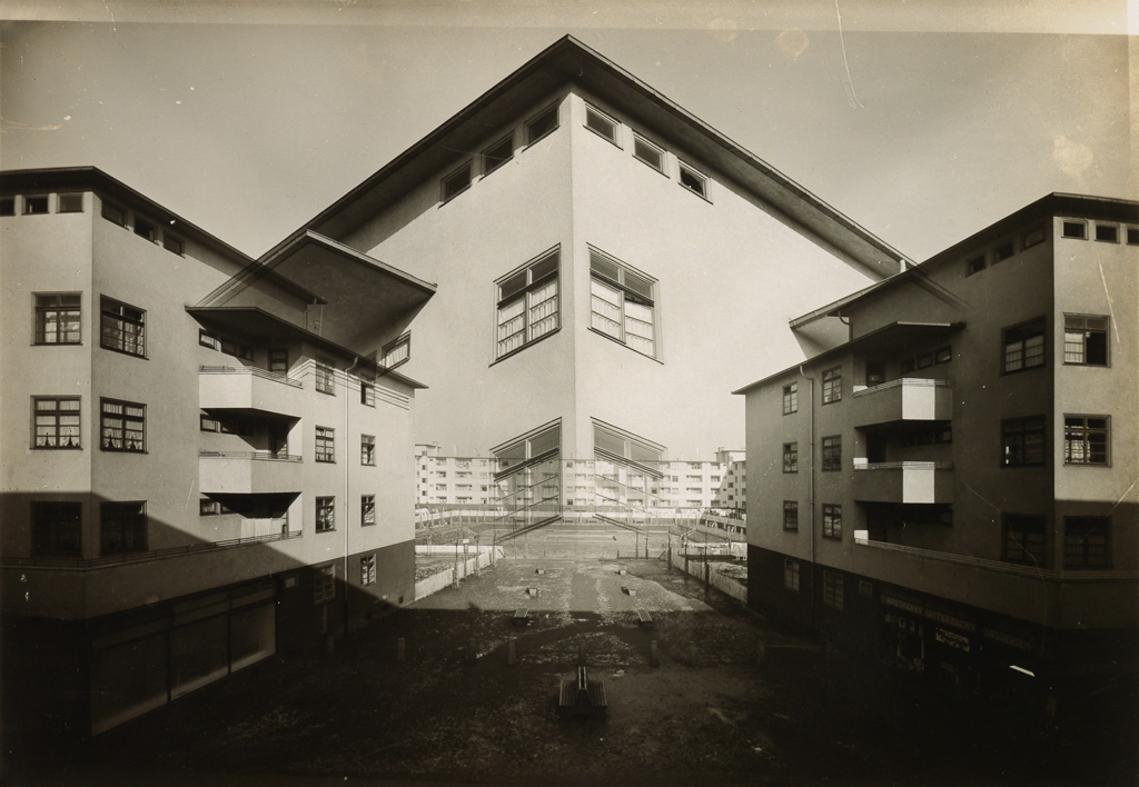 WERNER MANTZ (1901-1983) Köln, Germany (double exposure).